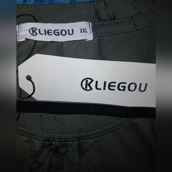 KLIEGOU Fashion Print T-Shirts XXL NWT - Picture 4 of 8